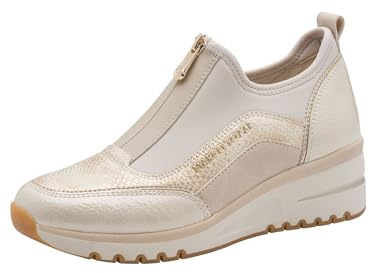 MARCO TOZZI Donna Sneaker Morbida Soletta Feel Me Estraibile Morbida Fodera Interna Vegano Vegano