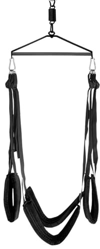 Columpio sexual Love Swing para parejas, kit de muebles sexuales de lujo, juego de bondage, ataduras, columpio Love Swing con 4 cojines lumbares, cojín para la cabeza, cojines para las piernas