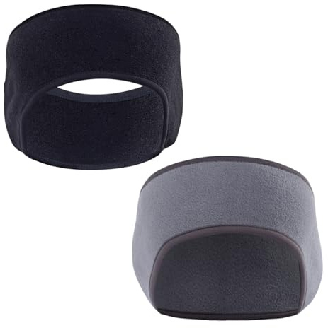 GOFRIEND Fleece Ear Warmers Headband/Ear Muffs Winter Headbands for Adults Men & Women, Stay Warm & Cozy with our Thermal Polar Fleece & Performance Stretch