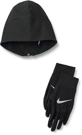 Nike Herren Essential Running Hose 9385 15, 082 Black/Silver, S-M EU