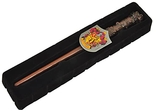 Wand Harry Potter (30cm) with emblem Gryffindor in giftbox, Brown