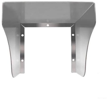 AugustknowU Stainless Steel Doorbell Protection Rain Cover Waterproof Metal Cover for Cameras Doorbells and Intercom(125mm)