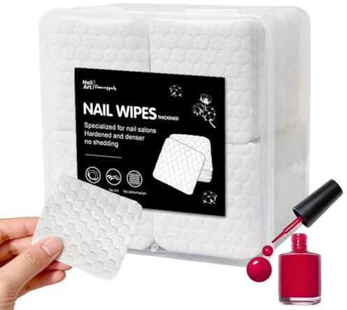 Morbidi cuscinetti per unghie in tessuto non tessuto assorbente, fogli di cotone per manicure, per preparazione di saloni, strumento di bellezza da donna per casa, spa, viaggi, pedicure