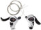 Shimano Tourney/TY SL-TX50 Thumb Shifter Plus - Silver, 7 Speed