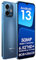 Ulefone Android 13 Handy ohne Vertrag Note 16 PRO(256GB ROM), Bis Zu 16GB RAM, 50MP Kamera, DUAL SIM-Smartphone, 6,52'' HD+ Bildschirm, 4400mAh Akku, Fingerabdruck+Gesichtsentsperrung GPS Blau