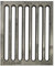SPEEDPLANT Hochwertiger Ascherost 18 x 22 cm Ofenrost Kaminrost Liegerost Tafelrost Feuerrost - Premiumqualität, Stärke 13 mm