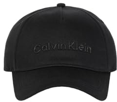 Calvin Klein Herren Cap Ck Must Basecap, Schwarz (Ck Black), Einheitsgröße