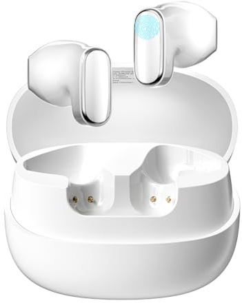 Blackview Airbuds 20 (Bluetooth 5.4 - Réduction de Bruit - IPX7) White