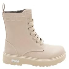 Cult Young Stivaletto Donna, Sintetico, Beige, Altezza Tacco 4 cm, Plateau 2.5 cm (beige, regular, Sistema Taglie Calzature EU, Adulto, Numero, Media, 37)