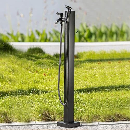 Columna de Agua Vertical para jardín ZR98US, dispensador de Agua para Grifo Exterior, Fuente con función de hidrante para jardín y Granja