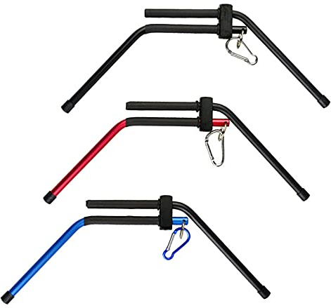 Aluminiumlegierung Bogenständer Bogen Seitenständer Bogen Halter für Compound Bögen (Blau)