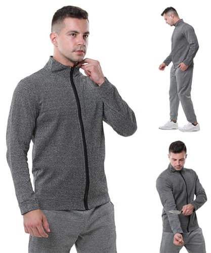 Generico Giacca di Sicurezza Tattica A 5 Livelli, Abbigliamento Anti-pugnalata per Uomo, Abbigliamento di Sicurezza Antitaglio E Infrangibile, per Lavori di Sicurezza, Antideflagrante(M)