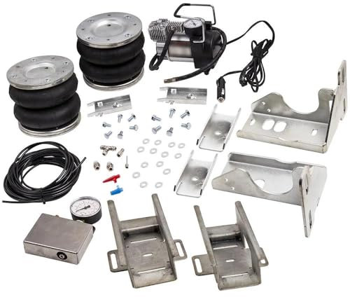 SRQORT Molla Sospensione Pneumatica + Kit Compressore per Mercedes per Sprinter 2006-2022 4 Toni Molla Pneumatica Ad Aria