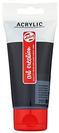 Royal Talens 3511701M Acrylfarbe Artcreation, Elfenbeinschwarz, 75 ml
