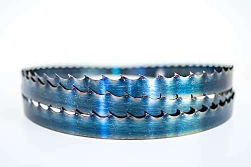 SBM Lot de 2 lames de scie à ruban pour scie mobile 3660 x 35 x 1,1 mm avec espacement des dents 22 mm