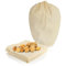 Robin Goods® 3x Bolsa de algodón para leche de frutos secos - Tela de colar multiuso - Tela de filtro para preparar leche de frutos secos, zumos y batidos (forma de embudo)