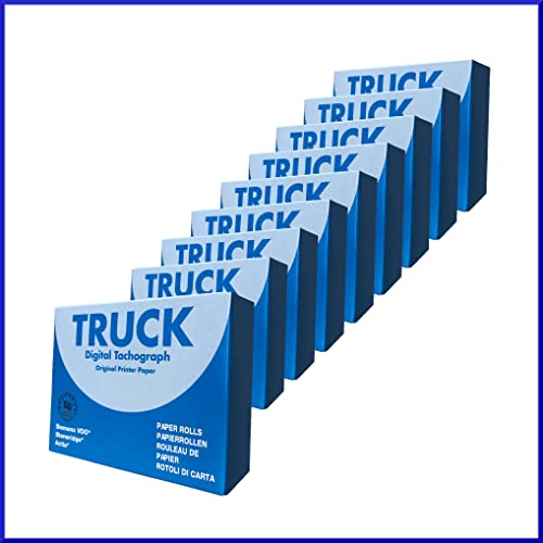 27 Rollen Druckerpapier für Digitale Tachograph Fahrtenschreiber Papierrolle LKW NFZ Thermopapier