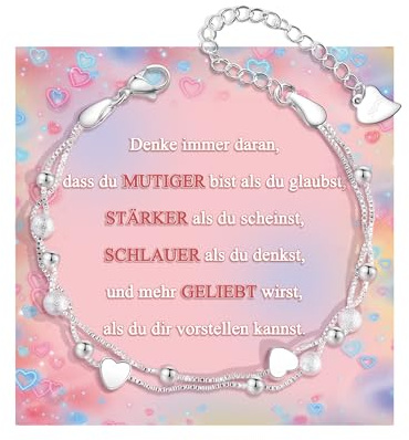 SUNSH Armband für Mädchen Geschenke,Geburtstag Geschenke für Frauen Mädchen