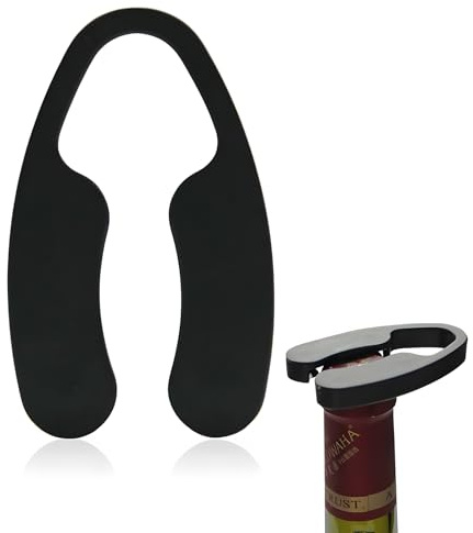 Compact Wine foil Cutter with Sharp Blades, Quick foil Removal Tool for Wine Lovers, Smooth-Edge Bottle Cutter for Neat Opening, Suitable for Home or Parties (Black)