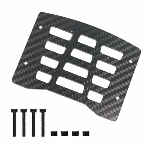 HGZLQKD RC Roof Rack 1/14 Cars Model Accessory Professional Repair Rock Crawler Remote Control Toy Carbon Fibre Roof Luggage Frame