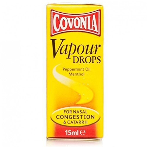 THREE PACKS of Covonia Vapour Drops 15ml