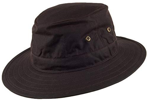 Failsworth Hats Wax Traveller Hat - Brown Large