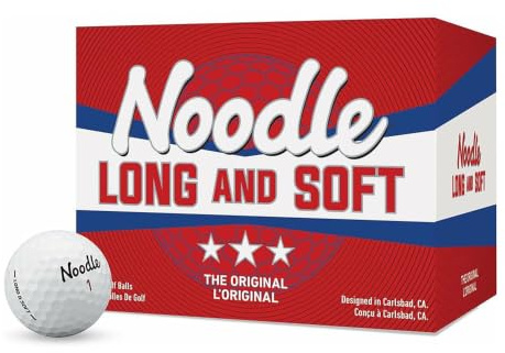 TaylorMade Golf Noodle Long & Soft DDZ, White, Pack of 24