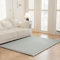 IOTXY Koralle Samt Teppich für Kinder - Samtmatte, krabbelteppich Baby, Krabbeldecke für kinderzimmer und Wohnzimmer, Silbergrau, 200 x 300 cm