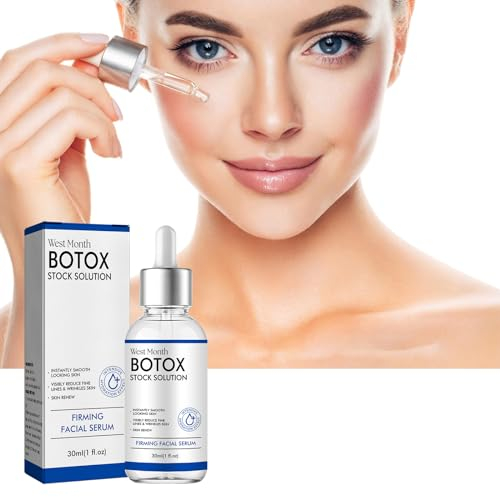 Serum Soforteffekt Gesicht, Stock Solution Gesichtsserum mit Vitamin C & E, Anti-Aging Serum, Nährende Anti-Aging-Hautpflege, Anti-Aging-Hautpflegeserum (1 Stück)