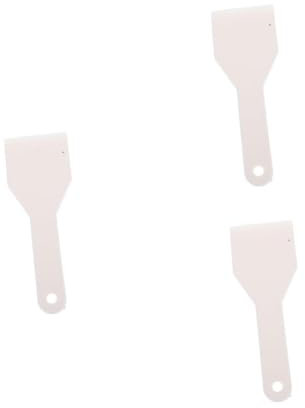 MOTHNUR 3pièces Pelle à Glace Plastique Spatule Décongeler Manuelle Pour Réfrigérateur Et Congélateur Outil Pratique De Dégivrage à Main Accessoire De Cuisine Blanc