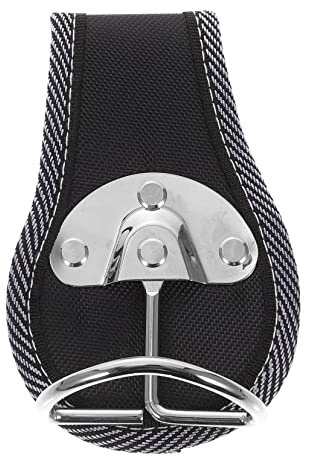 YOSADIER Soporte de Martillo Ajustable para Cinturón Portaherramientas de Metal Organizador de Herramientas para Electricistas Cinturón 8 Cm de Ancho Gancho para Herramientas