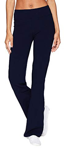 Läderleggings yogabyxor kvinnors ben casual sportbyxor byxor färg byxor underkläder vita, Marin, XL