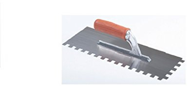 Raimondi - Llana dentada 12x12mm mango goma 36x12cm