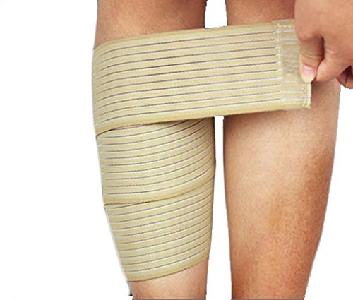 Afinder, fascia elastica avvolgente per polpaccio, fascia di supporto per sport all'aria aperta traspirante a compressione per gambe caviglie ginocchiere protezione
