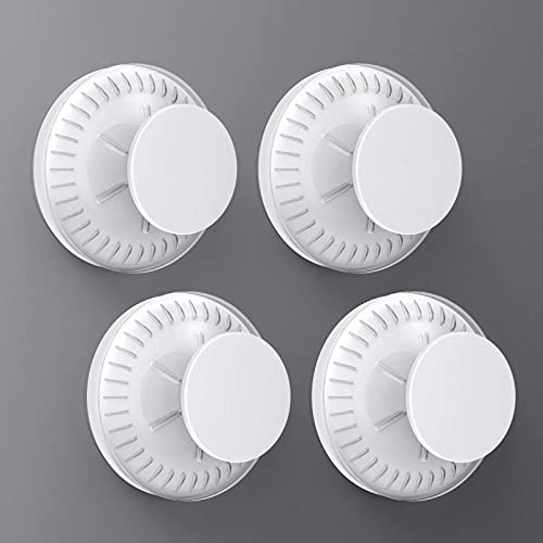 Luxear 4-pack Sugkoppskrok utan borrning, Vakuumsugkoppskrok