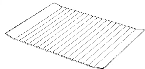 Candy 42390687 Griglia per Forno, Accessorio Originale, Ripiano d'Appoggio, Acciaio Inossidabile Inox, 35x46 cm