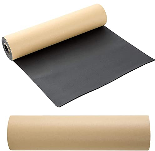 QIQN Rotolo di Gomma Foam EVA Schiuma Autoadesiva 200 x 29 cm Spessore 3 mm per Mobili Fai da te Halloween Cosplay Scrapbooking Artigianato Tappezzeria Bricolage Decorazione