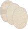 Loofah, 3 Pezzi Spugna Luffa, 8 X 12 Cm - 100% Luffa Spugna Scrub Corpo, Naturale Guanto Di Luffa Esfoliante, Unisex Per Vasca Da Bagno E Doccia (Confezione Da 3)
