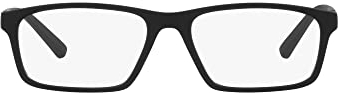 Emporio Armani 0EA3213 Brille, mattschwarz, 54 Unisex-Erwachsene, Mattschwarz.
