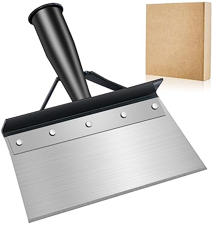 OFFCUP Pala de Limpieza, 20cm Pala de Jardín Multifuncional, Pala de Limpieza de Jardín Al Aire Libre, Adecuado para Plantas, Jardines, Granjas, Céspedes (sin Mango de Madera)