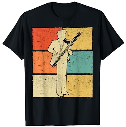Retro Fagottist Fagott T-Shirt