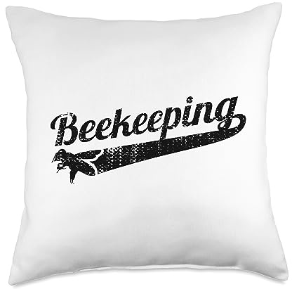 Beekeeping Apiculturist Honeybee Throw Pillow