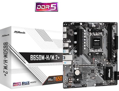 ASROCK B650M-H/M.2+ AM5 2xDDR5