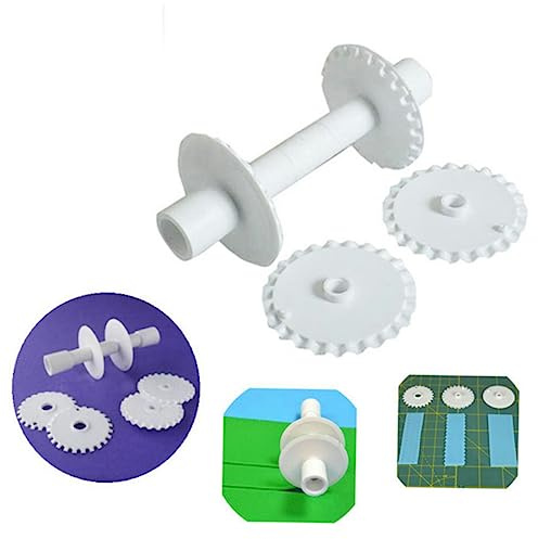 BESTonZON 6pezzi Rotelle Per Decorazione Di Torte Utensili Per Fondant e Pasta Tagliapasta Creare Motivi Eleganti e Dettagliati Strumenti Sicuri Facili Da Usare Dolci Biscotti