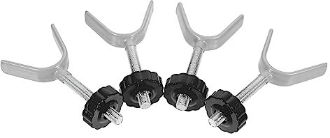 BESTonZON 4 Stück Y Förmiger Oberer Riegel Für Tor Gewindespindel Babytor Treppe Y Gewindespindelstangen Leitplankenteile Mit Muttern Innenzaunbolzen Treppe Y Förmiger Bolzen