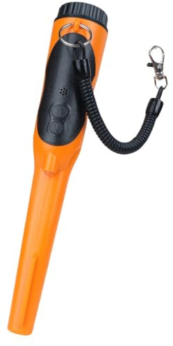 Metalldetektor, Vattentät metalldetektor med pinpointer, IP68 helt vattentät pinpointer-stav, handhållen med 3 lägen(Oranje)