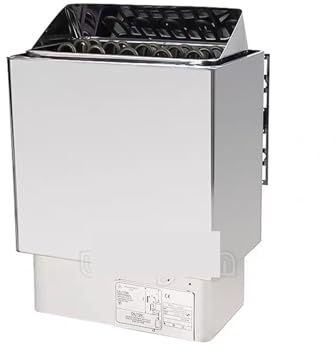 Bastuångare, Bastuaggregat i rostfritt stål, elektrisk bastuugn 4,5KW/6KW/8KW/9KW Kommersiell bastuutrustning for hushåll för lämplig uppvärmning av utrymmen(4.5KW)
