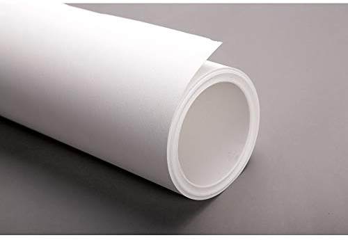 Clairefontaine 96713C Rouleau Papier Dessin Croquis - Papier Dessin Blanc au Grain Très Léger - 1,5x10 m 160g - Idéal pour le Dessin et Croquis au Crayon, Feutre ou Fusain