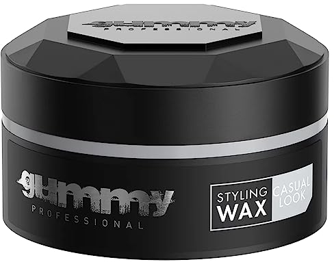 Gummy Professional Casual Look | Hair Styling Wax | Casual Look Haarwachs | Lässiger Look Wachs | Matte Wax | 150ml (1 Stück)