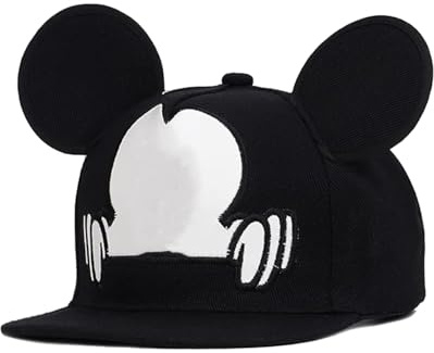 Uivic Boys Girls Mouse Ear Baseball Cap Kids Cute Adjustable Snapback Trucket Hat for Children Ages 2-12 (#2)